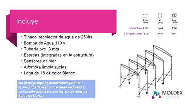 Túnel de Sanitización para personas - Image 6